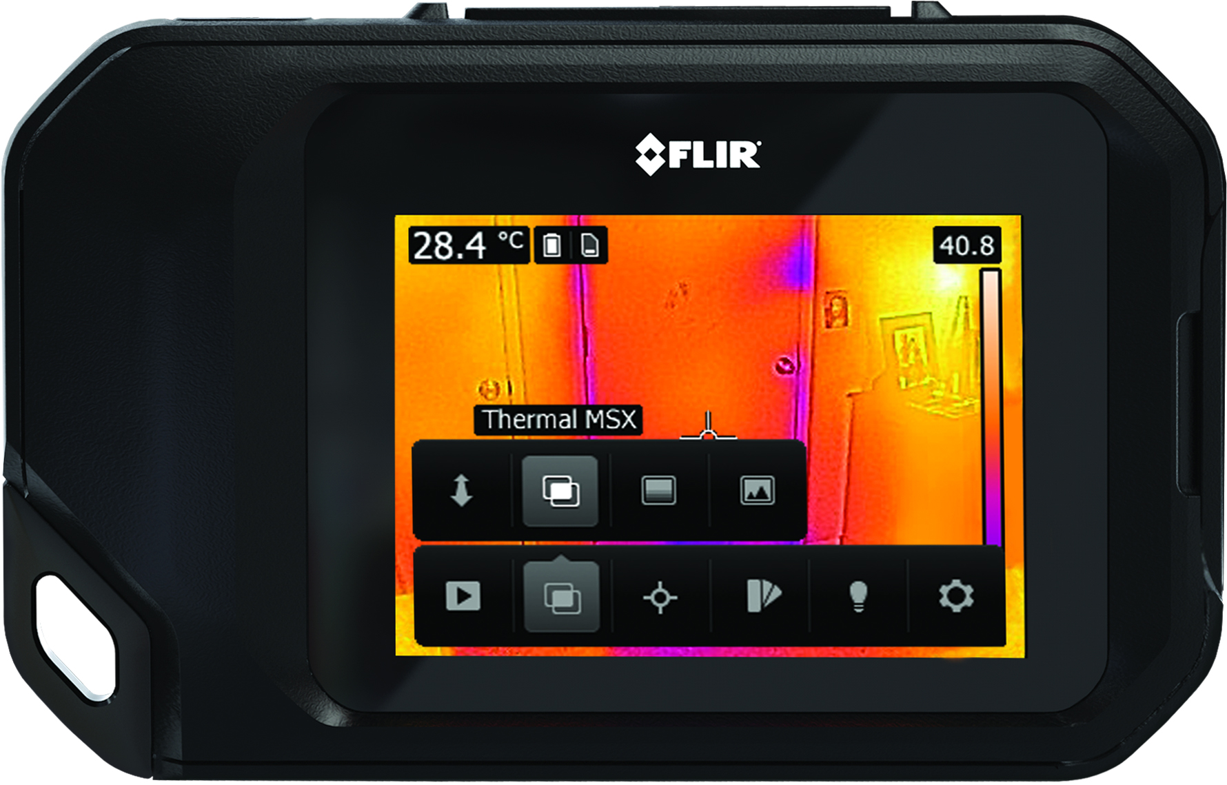 コンパクトサーモグラフィカメラ FLIR C2│NISSODEN/日綜電工業株式会社